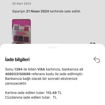 Gardrops Paramı İade Etmiyor