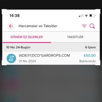 Gardrops Paramı İade Etmiyor