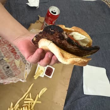 Burger King Yanık Et Hamburger