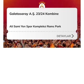 Passolig Galatasaray Kombine Rezervasyon Sorunu
