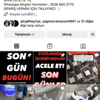 B&G Sportive Shopier Güvensizliği Ürün Gelmedi
