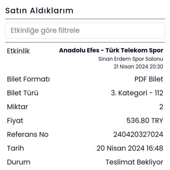 Banabilet.com Sahte Bilet Hayal Kırıklığı