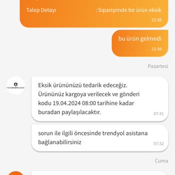 Ürün Gelmedi Göndermediler Trendyol