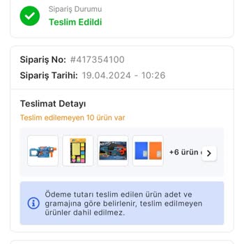Migros Ekstra Siparişlerim Çok Eksik Geldi.