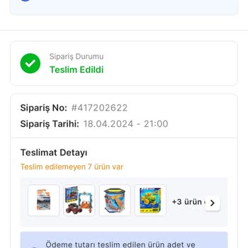 Migros Ekstra Siparişlerim Çok Eksik Geldi.