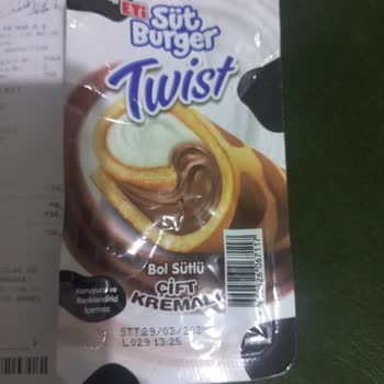 Eti Gıda Eti Süt Burger