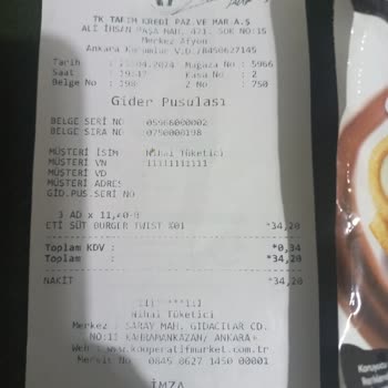 Eti Gıda Eti Süt Burger
