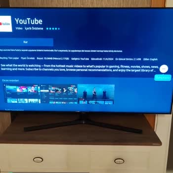 Samsung TV Uygulama Yükleme Hatası