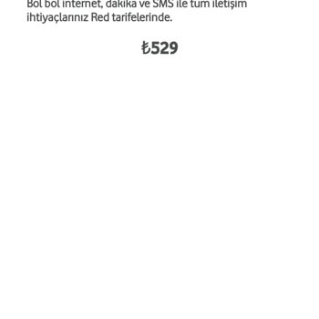 Vodafone Aldatıcı Tarife Tanıtımı
