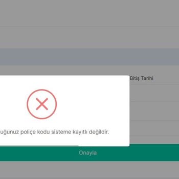 Aveon Global Sigorta Mini Onarım Randevu Sorunu Ve Kayıt Hatası