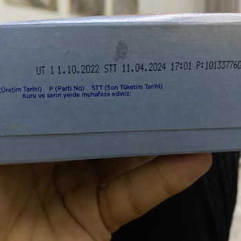 Şok Marketinde Son Tüketim Tarihi Geçmiş Aptamil Bebek Maması