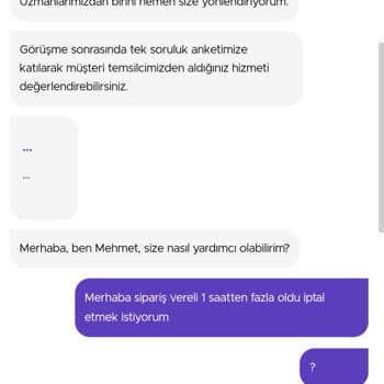 Getir Yemeğin Yavaşlığı Ve Ücret İadesi Yapmaması