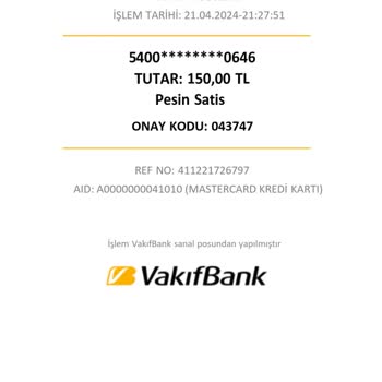 Tıkla Gelsin Sipariş Ücretini Kartımdan Çekip Sipariş Göndermediler