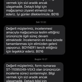 Boyner İnceleme Ve İletişim Sorunu