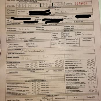 Hoover Kablo Yanık Kokusu