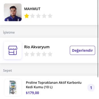 Getir Siparişim Teslim Edilmediği Halde Teslim Edilmiş Olarak Görünüyor.