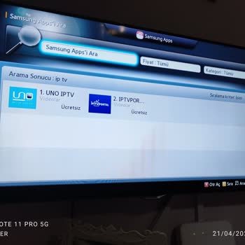 Samsung Televizyonuma Smart IP TV Yi Yükleyemiyorum, Uygulama Silindi