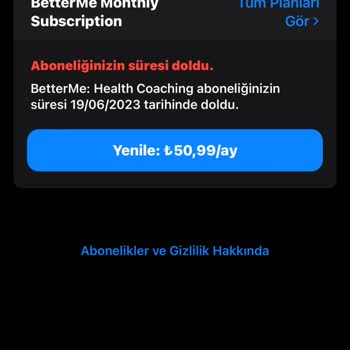 Betterme Kafasına Göre Hesabımı Kullanıyor