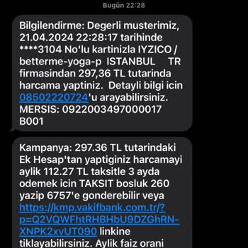 Betterme Kafasına Göre Hesabımı Kullanıyor