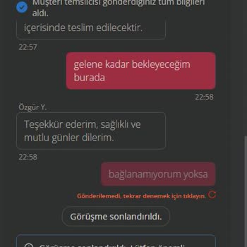 Yemek Sepeti Canlı Yardım Problemi