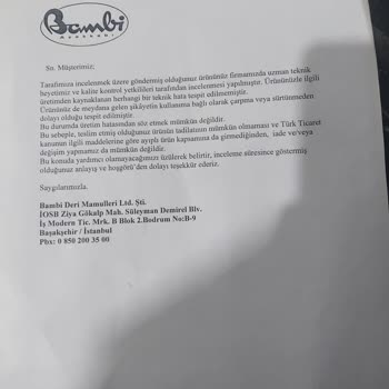 Bambi Ayakkabı Bambi Şikayetvar 2 Günlük Bot