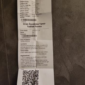 Vicco Çocuk Ayakkabısı Ürün Değişimi