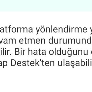 Dolap Başka Platforma Yönlendiriliyorsunuz