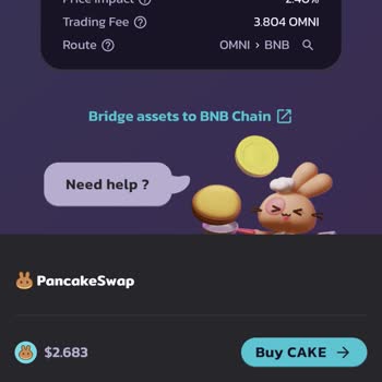 PancakeSwap Para İadesi!