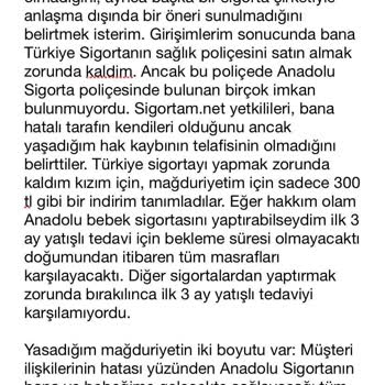 Sigortam.net Müşteri Mağduriyeti!