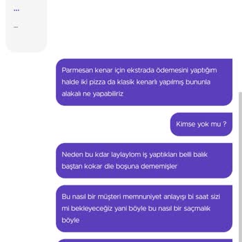 GetirYemek Müşteriyi Hiçe Saymak İlgilenmemek