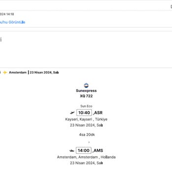 Ucuzabilet.com Sunexpress Uçak Bileti Mağduriyeti