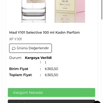 Mad Parfümümü Göndermedi