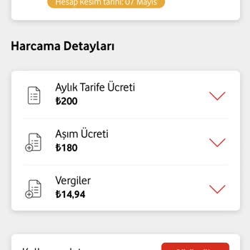 Vodafone Aşım Paketi Sorunu