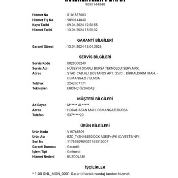 Vestel'in Garanti İhlali