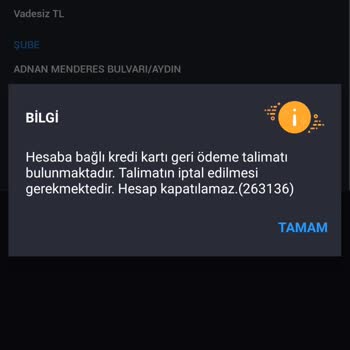 İş Bankası Hesap Kapatmak İstiyorum