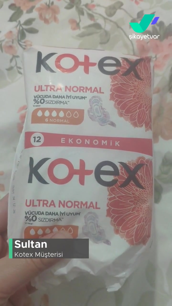 Kotex Ultra Normal Ped Mantar Ve Enfeksiyona Sebep Oldu! videonun kapak resmi
