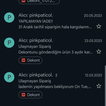 Ozlemscollection Ne Ürünü Yolluyorlar Ne Parayı Geri Veriyorlar!