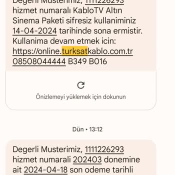Kablo Net, Cihaz Sağlayamadığı İçin Kullanamadığım TV Ücreti İade