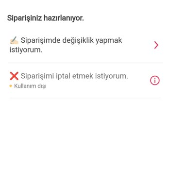 Yemek Sepeti Kötü Hizmet