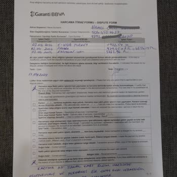 Garanti BBVA Kartımdan Şüpheli İşlemler Ve Güvenlik Açığı