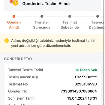 Trendyol Express İzmir Beyaz Şube