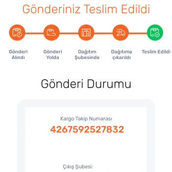 Aras Kargo Çayırova Kargo Şubesi Üzerinden Gönderilen Ürünün Teslimat Sorunu