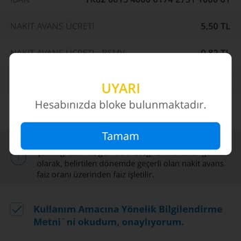 Denizbank Kafasına Göre Üyelik Ücreti Kesip Kartımı Bloke Etti