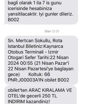 Rota Turizm Otobüs 1 Saat Rötar Yaptı 20 Kere Firmayı Aradım Açan Yok