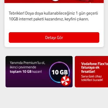 Vodafone Hediye Çarkı Gelen Hediyeyi Vermiyor