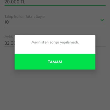 TEB Sorgulama Yapılamadı Hatası!