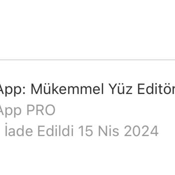 FaceApp Yanlışlıkla Yapılan Yıllık Abonelik İadesi Beklentisi