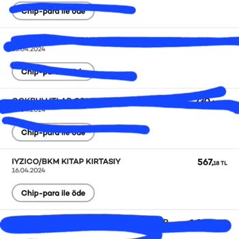 BKM Kitap Siparişim Gözükmüyor