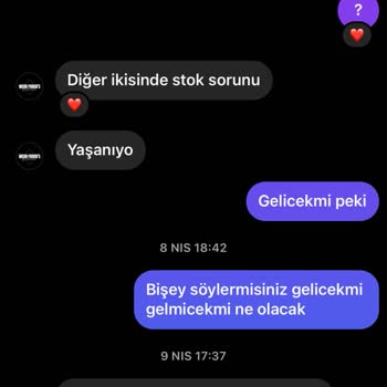 Fodens&Wear (wear.fodens) Eksik Ürün Cevap Alınamaması