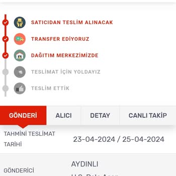 "Kargomsende" Kargom Nerede!